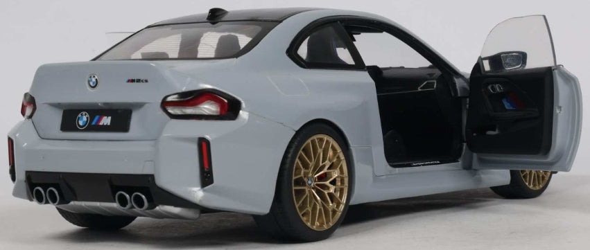 BMW M2 CS Brooklyn Grey 2025 1:18 Scale Diecast Model Car – Solido