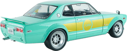 Nissan Skyline 2000 GT-R (KPGC10) Hakosuka Solido Works Mint Green 1970 1:18 Scale Diecast Car – Solido