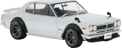 Nissan Skyline 2000 GT-R (KPGC10) Hakosuka Silver 1970 1:18 Scale Diecast Car – Solido