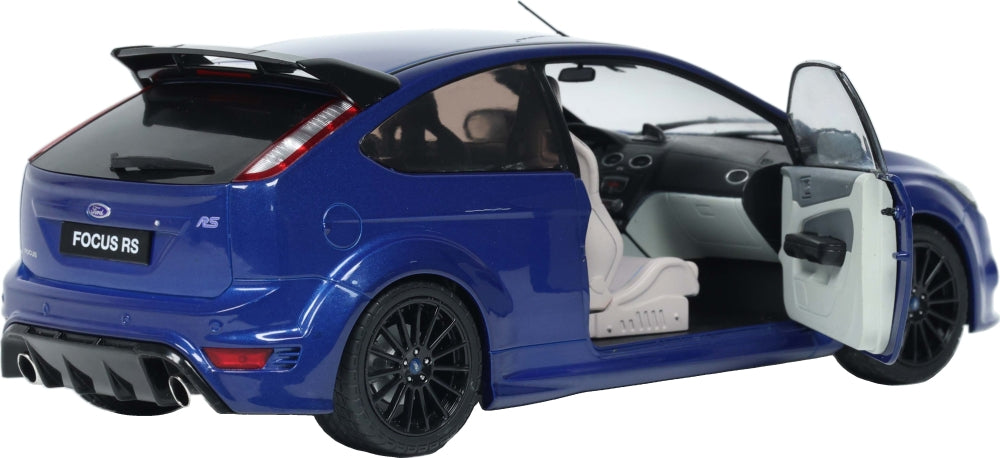Ford Focus RS Mk2 Performance Blue 2009 1:18 Scale Diecast Car – Solido
