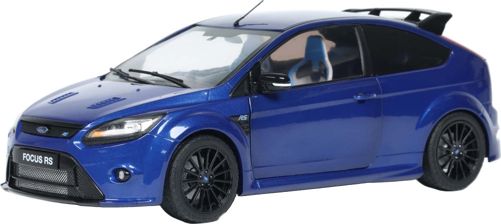 Ford Focus RS Mk2 Performance Blue 2009 1:18 Scale Diecast Car – Solido