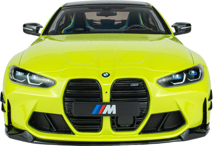 BMW M4 Performance Parts Sao Paolo Yellow 2025 1:18 Scale Diecast Car – Solido