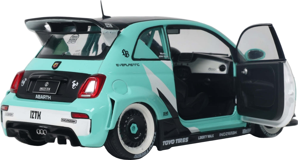 Fiat 595 Abarth Liberty Walk Body Kit 2025 1:18 Scale Diecast Car – Solido