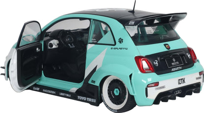 Fiat 595 Abarth Liberty Walk Body Kit 2025 1:18 Scale Diecast Car – Solido