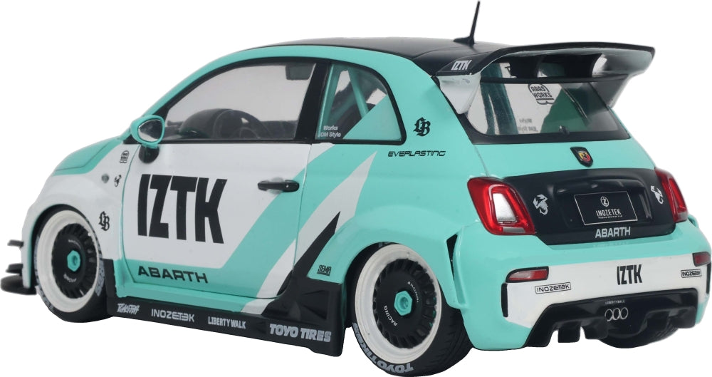 Fiat 595 Abarth Liberty Walk Body Kit 2025 1:18 Scale Diecast Car – Solido