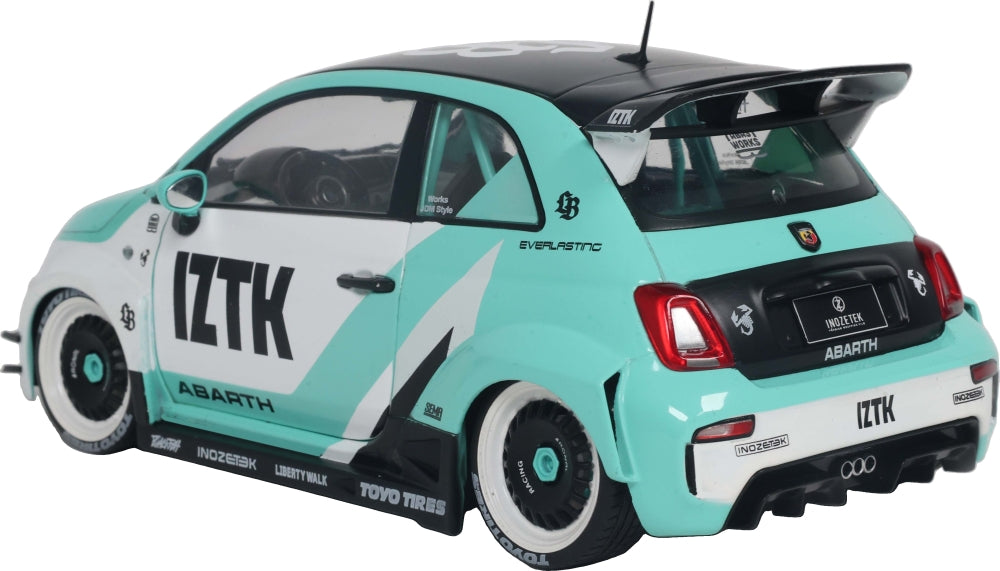 Fiat 595 Abarth Liberty Walk Body Kit 2025 1:18 Scale Diecast Car – Solido