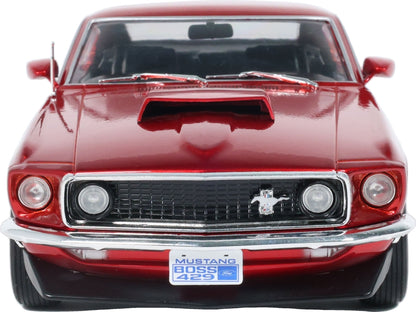 Ford Mustang Boss 429 Metallic Red 1969 1:18 Scale Diecast Car – Solido