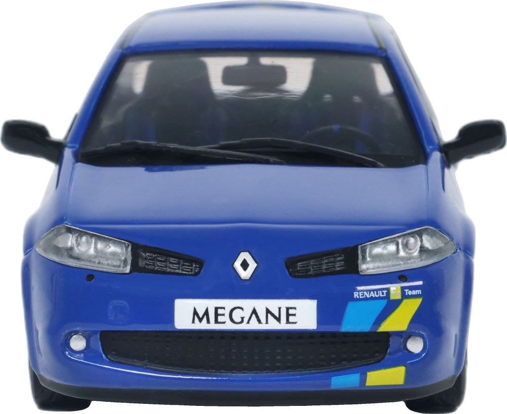 Renault Megane 2 RS F1 Team (R25) Bleu Alp 1:43 Scale Diecast Car – Solido