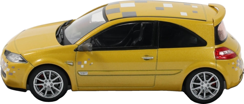 Renault Megane 2 RS F1 Team (R25) Sirius Yellow 1:43 Scale Diecast Car – Solido