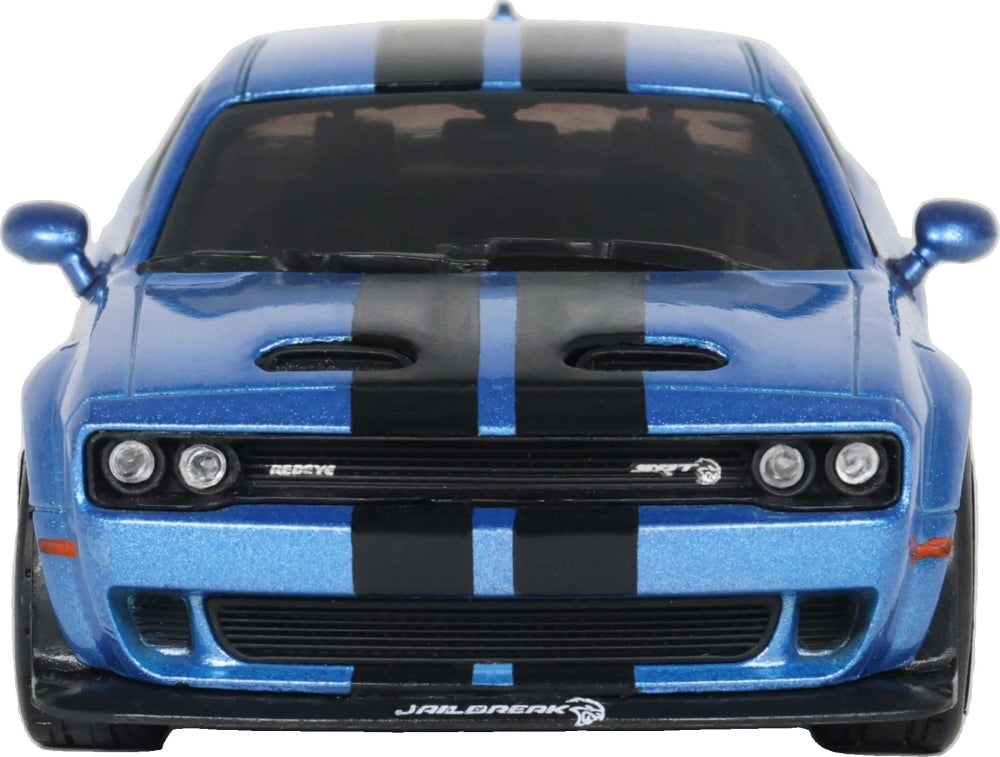 Dodge Challenger SRT Hellcat Redeye Widebody Custom Metallic Blue 2020 1:43 Scale Diecast Car – Solido