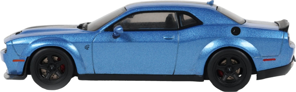 Dodge Challenger SRT Hellcat Redeye Widebody Custom Metallic Blue 2020 1:43 Scale Diecast Car – Solido