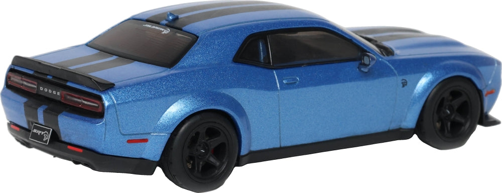 Dodge Challenger SRT Hellcat Redeye Widebody Custom Metallic Blue 2020 1:43 Scale Diecast Car – Solido