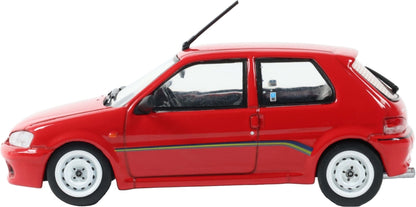 Peugeot 106 Ph.2 Rallye Rouge Vallelunga 1995 1:43 Scale Diecast Car – Solido
