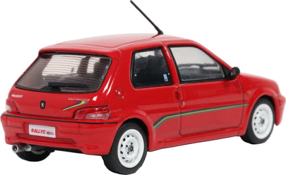Peugeot 106 Ph.2 Rallye Rouge Vallelunga 1995 1:43 Scale Diecast Car – Solido