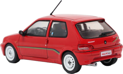 Peugeot 106 Ph.2 Rallye Rouge Vallelunga 1995 1:43 Scale Diecast Car – Solido