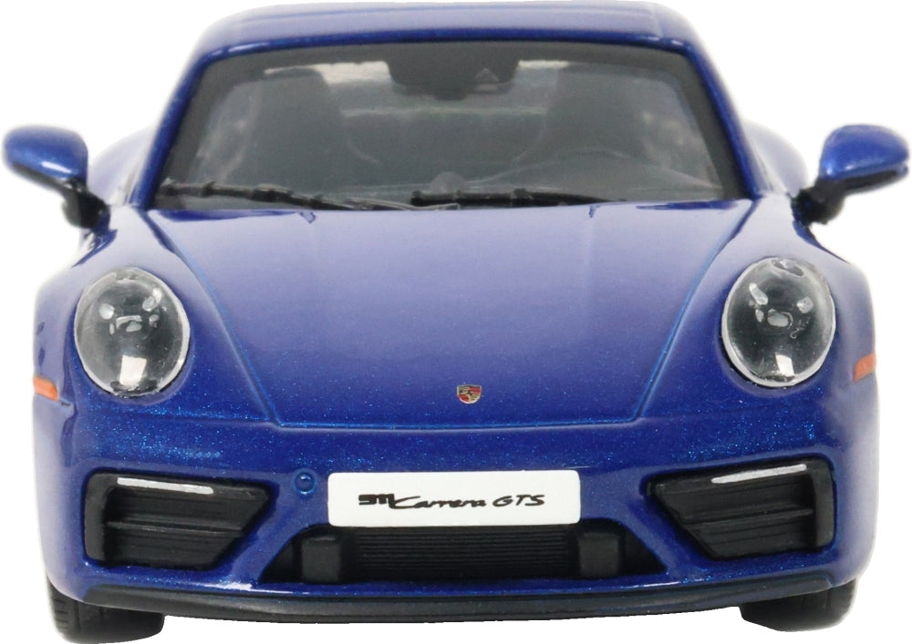 Porsche 992 Carrera 4 GTS Metallic Blue 1:43 Scale Diecast Car – Solido