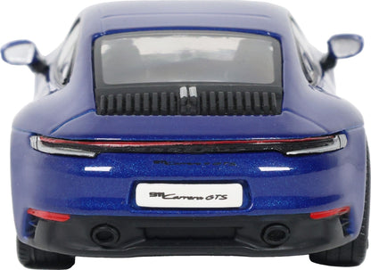 Porsche 992 Carrera 4 GTS Metallic Blue 1:43 Scale Diecast Car – Solido