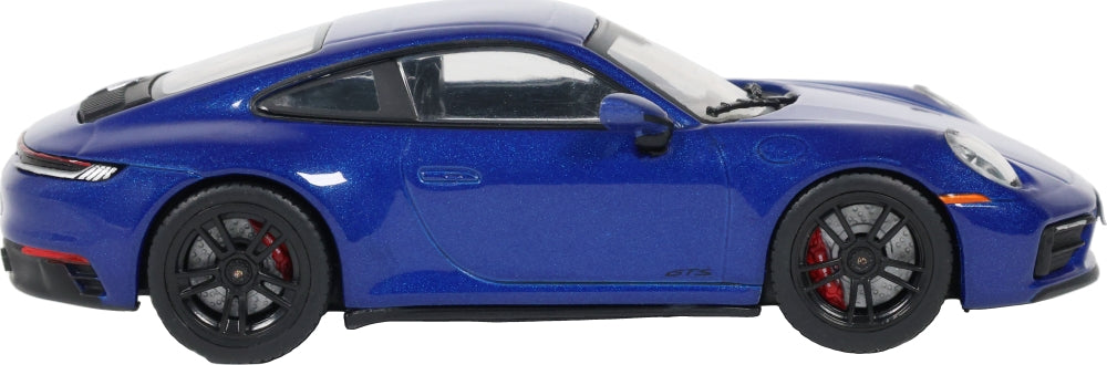 Porsche 992 Carrera 4 GTS Metallic Blue 1:43 Scale Diecast Car – Solido