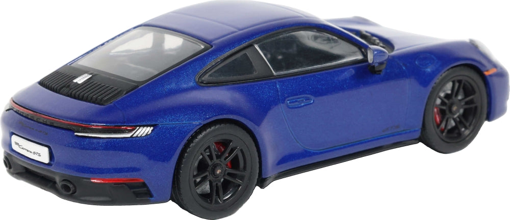 Porsche 992 Carrera 4 GTS Metallic Blue 1:43 Scale Diecast Car – Solido
