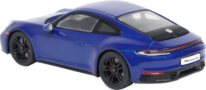 Porsche 992 Carrera 4 GTS Metallic Blue 1:43 Scale Diecast Car – Solido