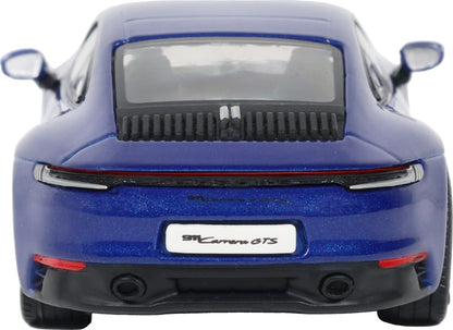 Porsche 992 Carrera 4 GTS Metallic Blue 1:43 Scale Diecast Car – Solido
