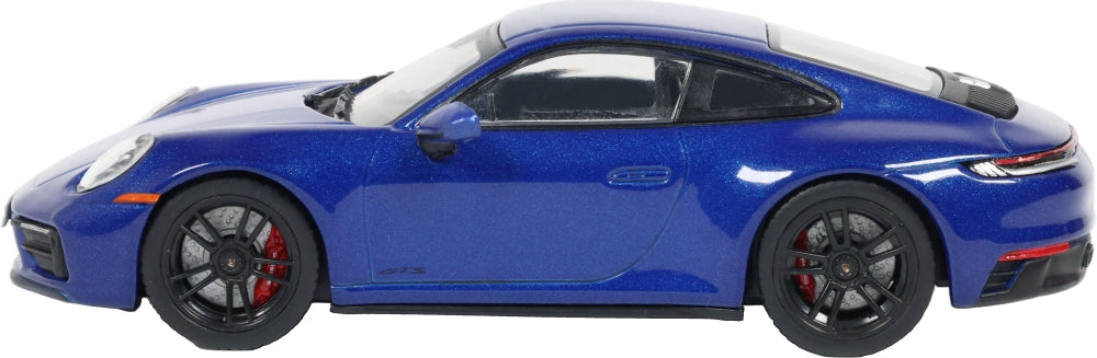 Porsche 992 Carrera 4 GTS Metallic Blue 1:43 Scale Diecast Car – Solido