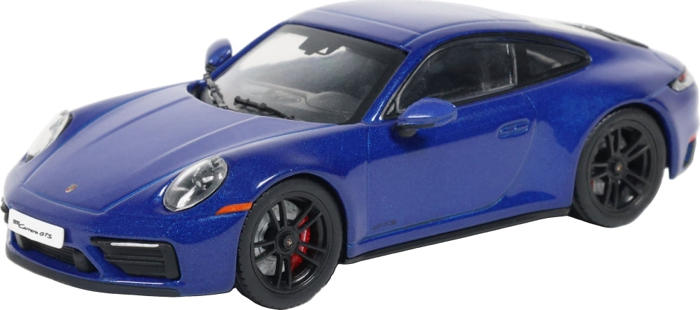 Porsche 992 Carrera 4 GTS Metallic Blue 1:43 Scale Diecast Car – Solido