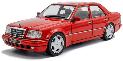 Mercedes-Benz (W124) E60 AMG Signal Red 1994 1:43 Scale Solido Diecast Model Car