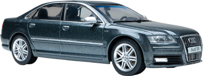 Audi S8 (D3) Daytona Grey 2010 1:43 Scale Diecast Car – Solido