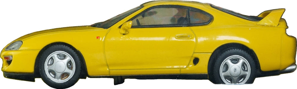 Toyota Supra MK4 Super Bright Yellow 2001 1:43 Scale Diecast Car – Solido