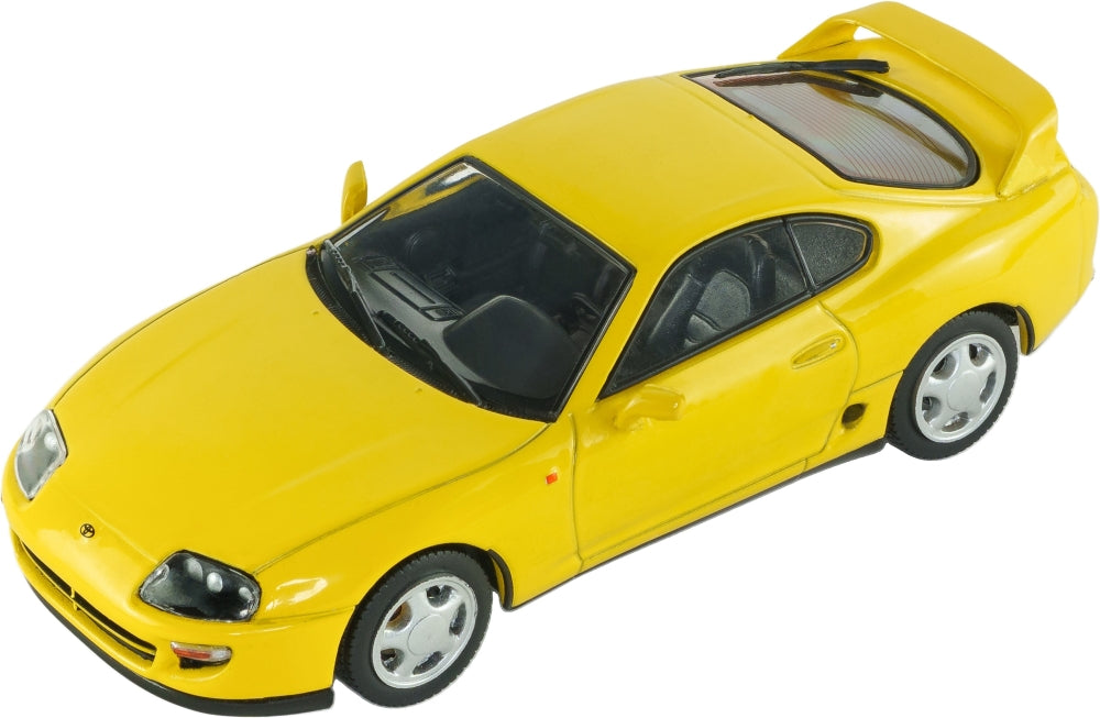Toyota Supra MK4 Super Bright Yellow 2001 1:43 Scale Diecast Car – Solido