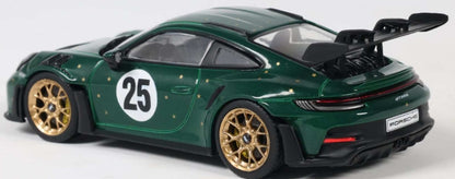 Porsche 911 (992) GT3 RS Christmas Edition #25 Green 2026 1:43 Scale Diecast Model Car – Solido