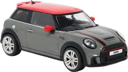 MINI Cooper John Cooper Works Moonwalk Grey 1:43 Scale Diecast Car – Solido