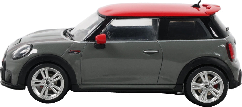 MINI Cooper John Cooper Works Moonwalk Grey 1:43 Scale Diecast Car – Solido
