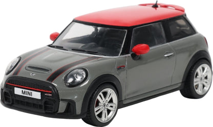 MINI Cooper John Cooper Works Moonwalk Grey 1:43 Scale Diecast Car – Solido
