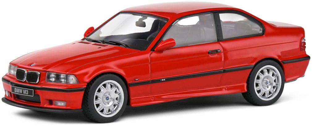 BMW M3 (E36) Coupe 1999 red - 1:43 Scale