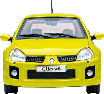 Renault Clio V6 Ph.2 Acid Yellow 2004 1:43 Scale Diecast Car – Solido