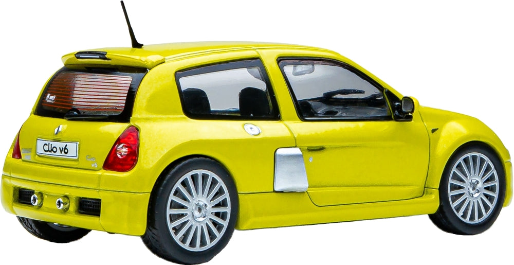 Renault Clio V6 Ph.2 Acid Yellow 2004 1:43 Scale Diecast Car – Solido