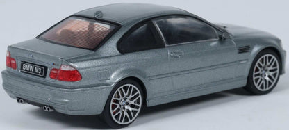BMW M3 Coupe Silver Grey Metallic 2000 1:43 Scale Diecast Model Car – Solido