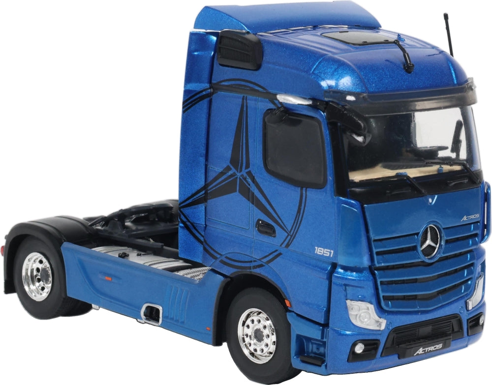 Mercedes-Benz Actros L Blue 2024 1:43 Scale Diecast Truck – Solido