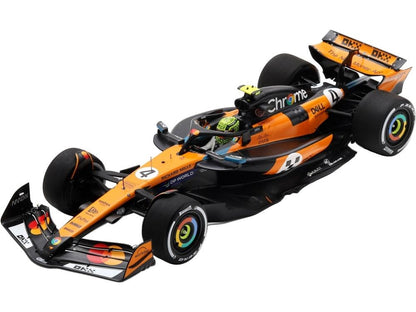 McLaren MCL39 #4 Winner F1 Monaco GP 2025 Lando Norris 1:18 Scale Resin Car – Spark