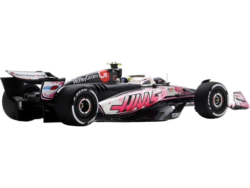 MoneyGram Haas Team VF-25 #87 F1 Japanese GP 2025 Oliver Bearman 1:18 Scale Resin Car – Spark