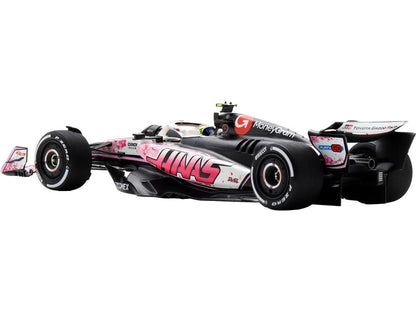 MoneyGram Haas Team VF-25 #87 F1 Japanese GP 2025 Oliver Bearman 1:18 Scale Resin Car – Spark