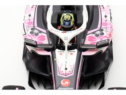 MoneyGram Haas Team VF-25 #87 F1 Japanese GP 2025 Oliver Bearman 1:18 Scale Resin Car – Spark