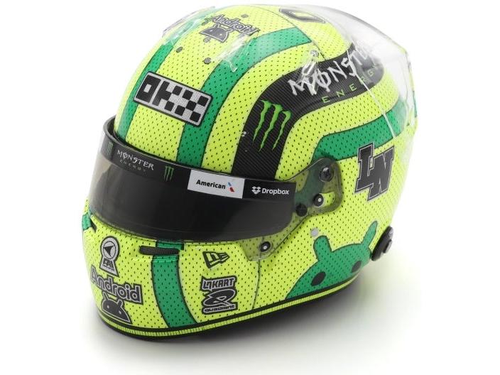 Lando Norris F1 US GP 2025 Helmet 1:5 Scale Resin Replica – Spark
