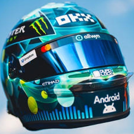 Oscar Piastri F1 Austrian GP 2026 Helmet 1:5 Scale Resin Replica – Spark