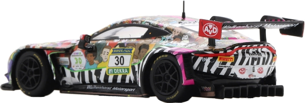Aston Martin Vantage GT3 Charity Car 'Stiftung RTL Wir helfen Kindern e.V. 1:64 Scale Diecast Car – Spark