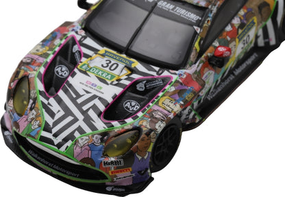 Aston Martin Vantage GT3 Charity Car 'Stiftung RTL Wir helfen Kindern e.V. 1:64 Scale Diecast Car – Spark
