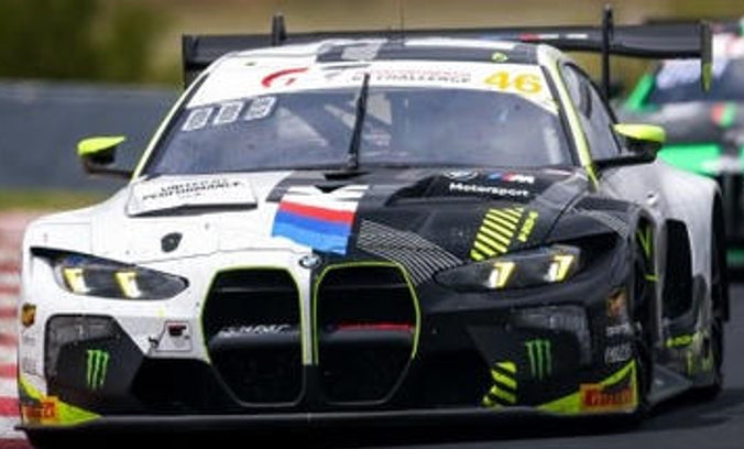 BMW M4 GT3 EVO WRT #46 3rd Bathurst 12H 2026 A. Farfus/R. Marciello/V. Rossi 500pc 1:43 Scale Resin Car – Spark