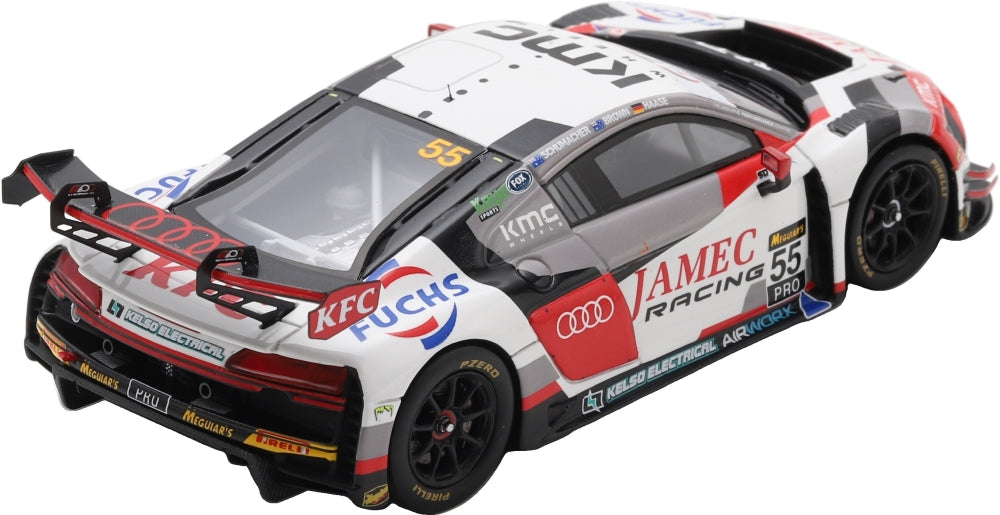 Audi R8 LMS GT3 Evo Jamec/MPC #55 Bathurst 12H 2026 B. Schumacher/C. Haase/W. Brown 1:43 Scale Resin Car – Spark
